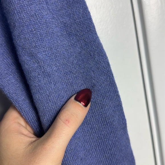 NWT Charter Club 2-Ply Cashmere Turtleneck Sweater Purple Small Quiet Luxury - Picture 3 of 8